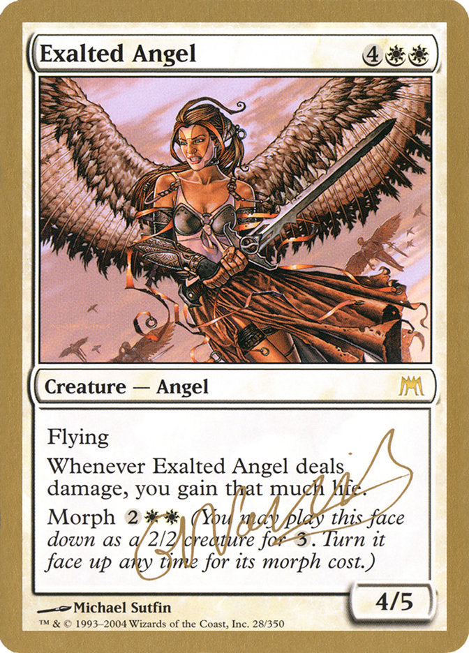 Exalted Angel (Gabriel Nassif) [World Championship Decks 2004] | Arkham Games and Comics