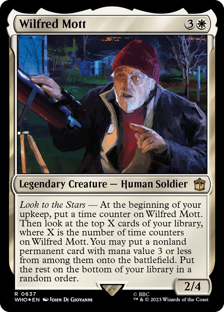 Wilfred Mott (Surge Foil) [Doctor Who] | Arkham Games and Comics