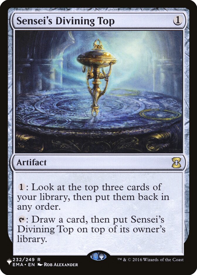 Sensei's Divining Top [The List] | Arkham Games and Comics