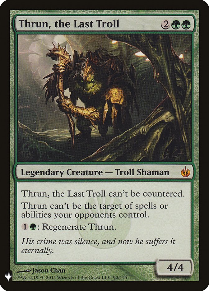 Thrun, the Last Troll [Mystery Booster] | Arkham Games and Comics