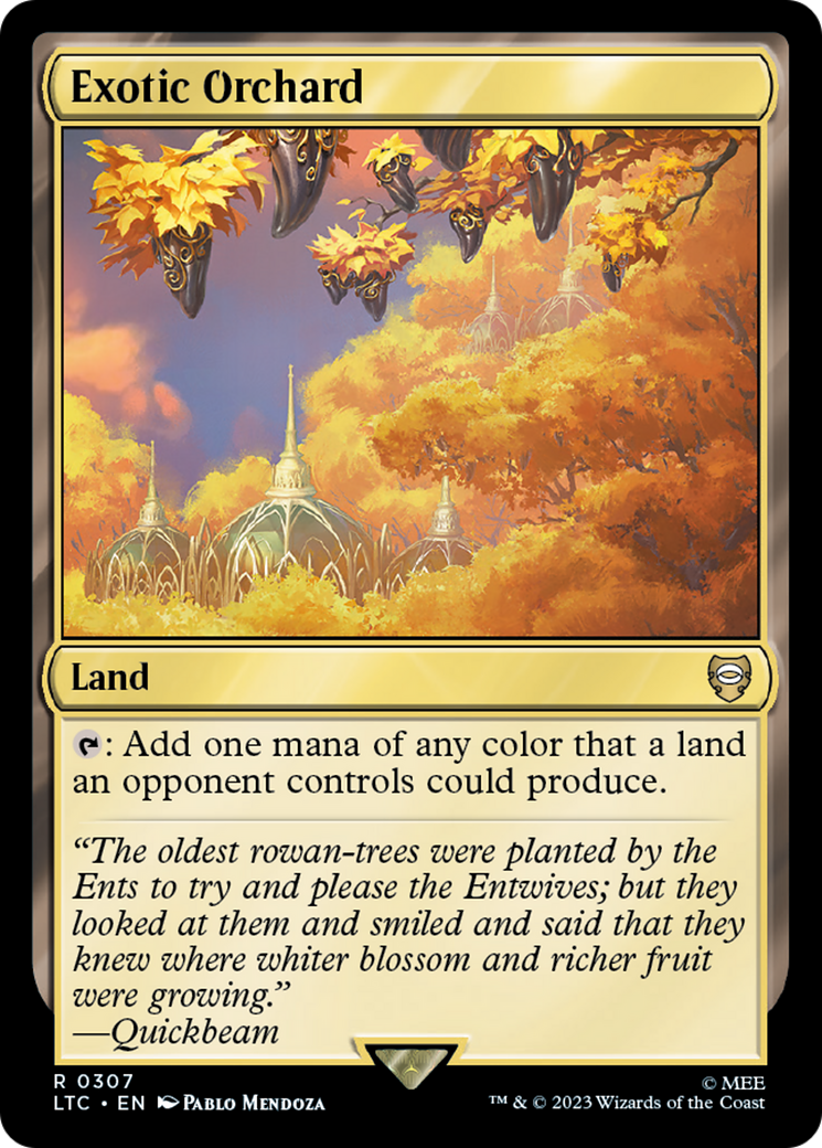 Exotic Orchard [The Lord of the Rings: Tales of Middle-Earth Commander] | Arkham Games and Comics