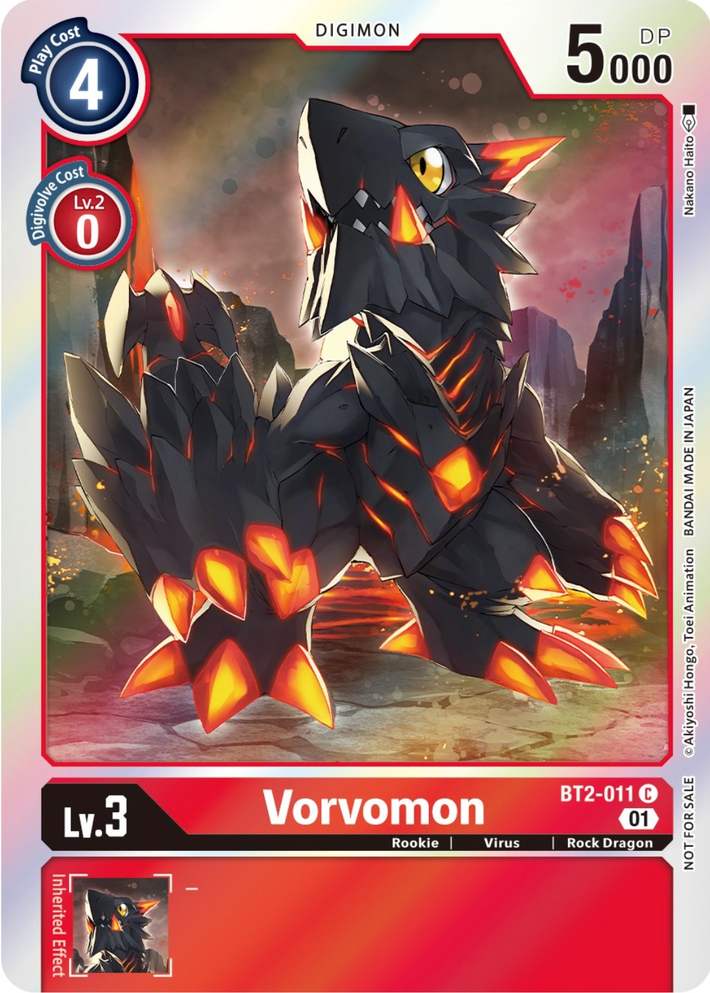 Vorvomon [BT2-011] (ST-11 Special Entry Pack) [Release Special Booster Promos] | Arkham Games and Comics