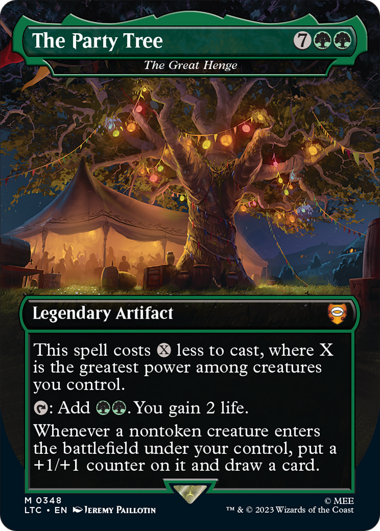 The Party Tree - The Great Henge [The Lord of the Rings: Tales of Middle-Earth Commander] | Arkham Games and Comics