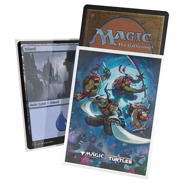 Card Sleeves: MTG Art Sleeves- Teenage Mutant Ninja Turtles- Heroes in a Half Shell | Arkham Games and Comics