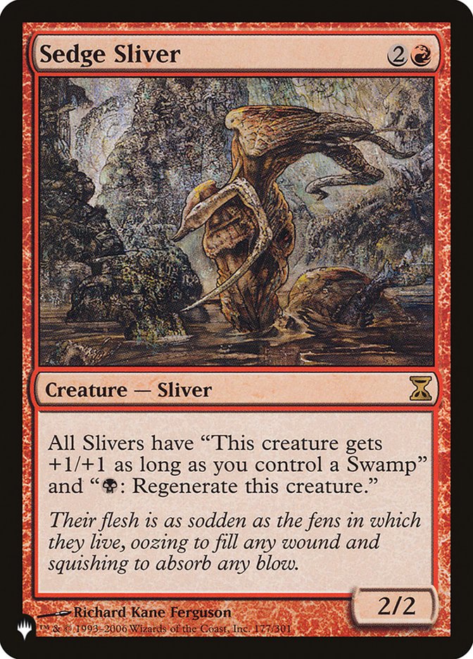 Sedge Sliver [The List] | Arkham Games and Comics