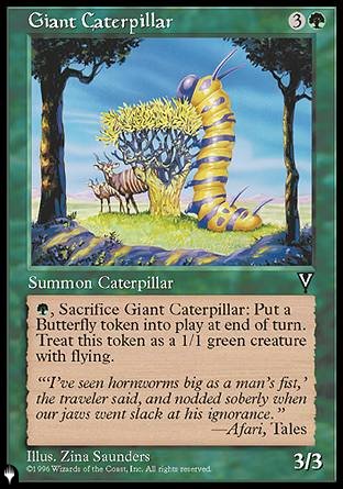 Giant Caterpillar [The List] | Arkham Games and Comics