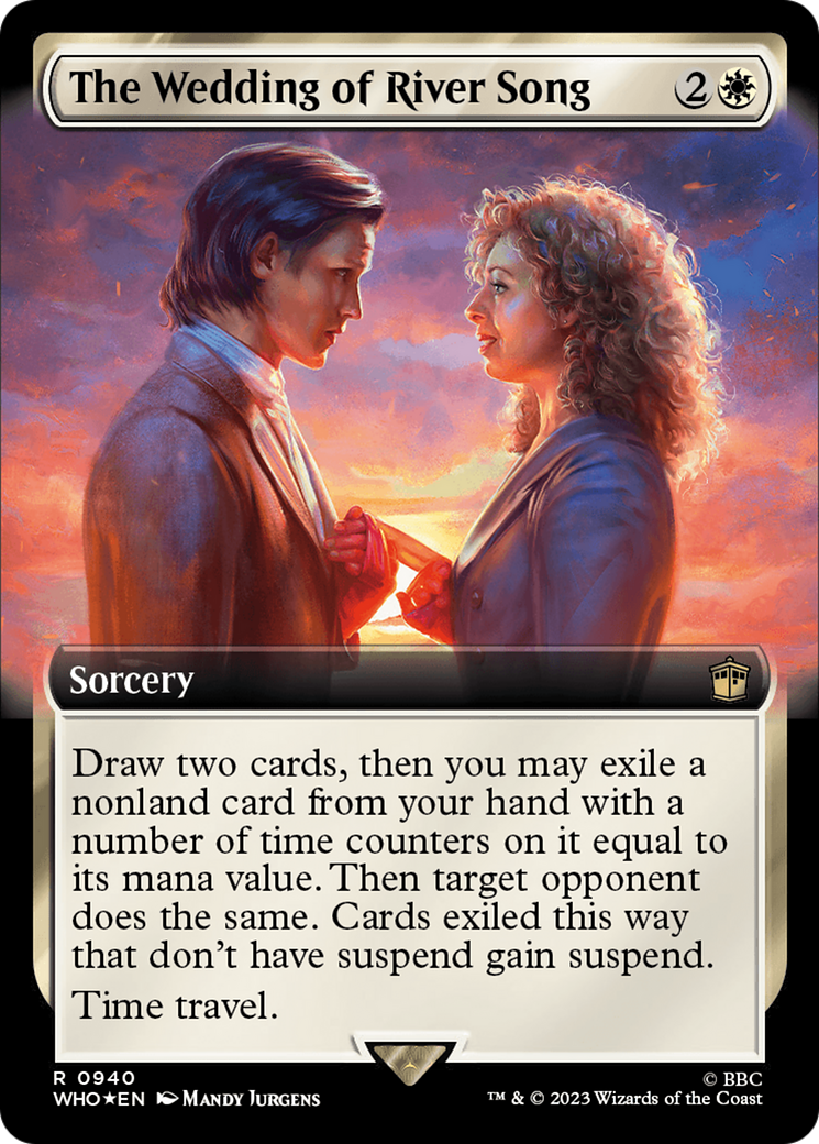 The Wedding of River Song (Extended Art) (Surge Foil) [Doctor Who] | Arkham Games and Comics