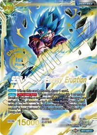 Son Goku & Vegeta // SSB Vegito, Energy Eruption (Championship Final 2019) (1st Place) (BT7-025_PR) [Tournament Promotion Cards] | Arkham Games and Comics