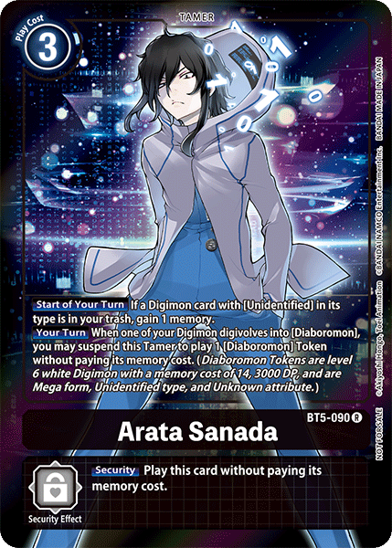 Arata Sanada [BT5-090] (Buy-A-Box Promo) [Battle of Omni Promos] | Arkham Games and Comics