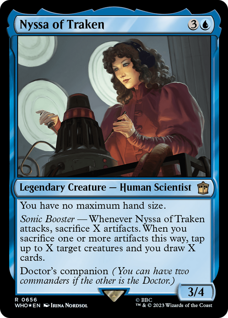 Nyssa of Traken (Surge Foil) [Doctor Who] | Arkham Games and Comics