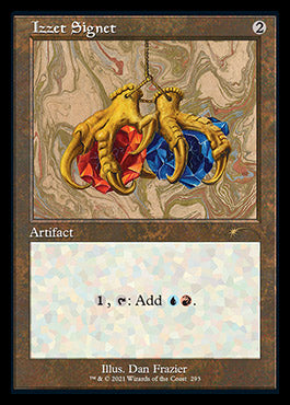 Izzet Signet (Retro) [Secret Lair Drop Series] | Arkham Games and Comics