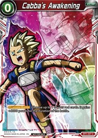 Cabba's Awakening (Event Pack 05) (BT1-027) [Promotion Cards] | Arkham Games and Comics