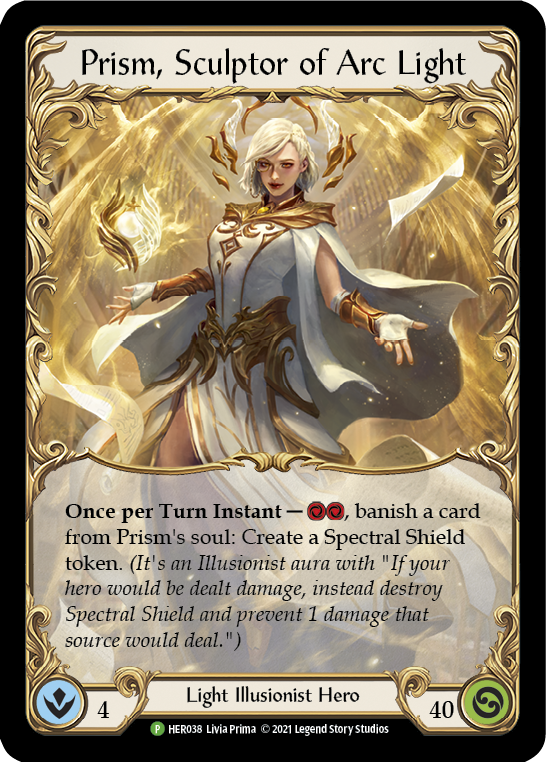 Prism, Sculptor of Arc Light [HER038] (Promo)  Rainbow Foil | Arkham Games and Comics