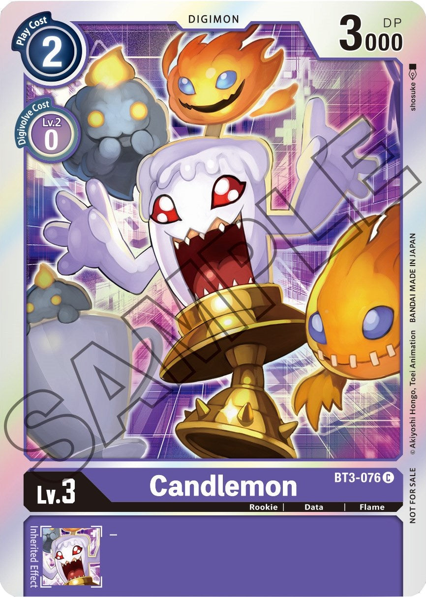 Candlemon [BT3-076] (Event Pack 1) [Release Special Booster Promos] | Arkham Games and Comics