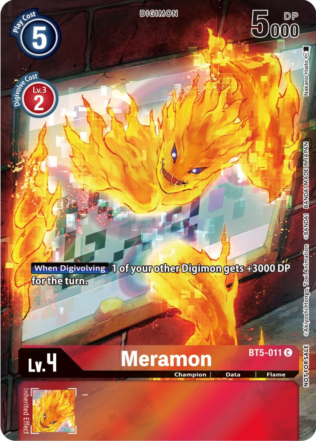 Meramon [BT5-011] (25th Special Memorial Pack) [Battle of Omni Promos] | Arkham Games and Comics