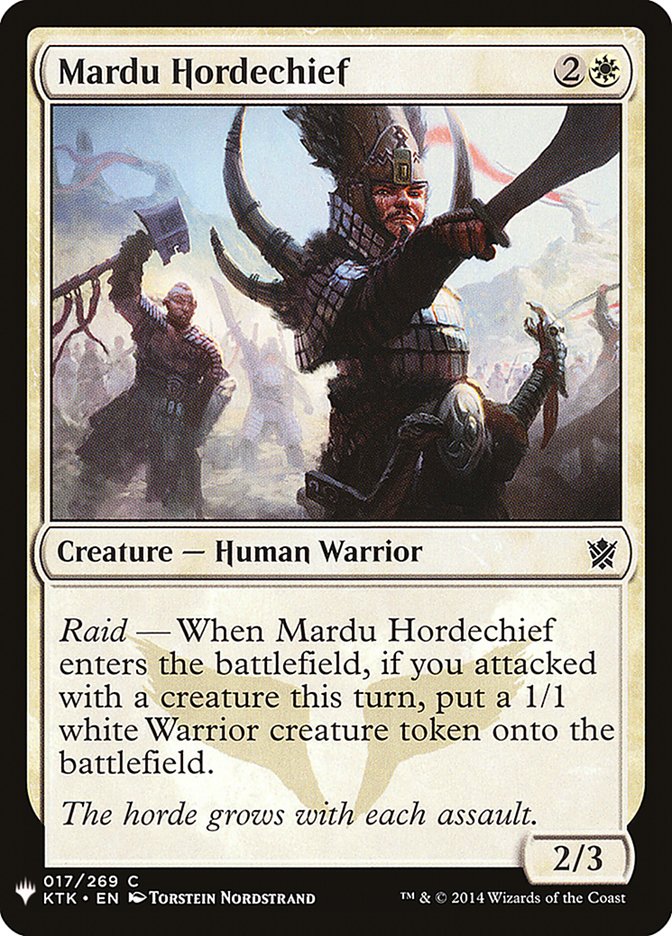 Mardu Hordechief [Mystery Booster] | Arkham Games and Comics