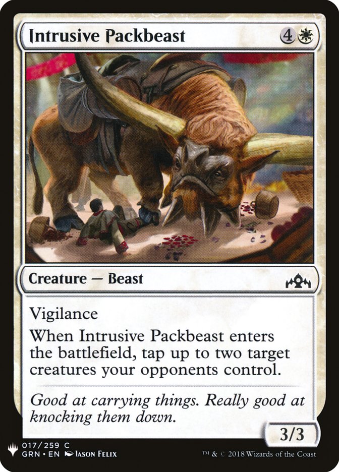 Intrusive Packbeast [Mystery Booster] | Arkham Games and Comics