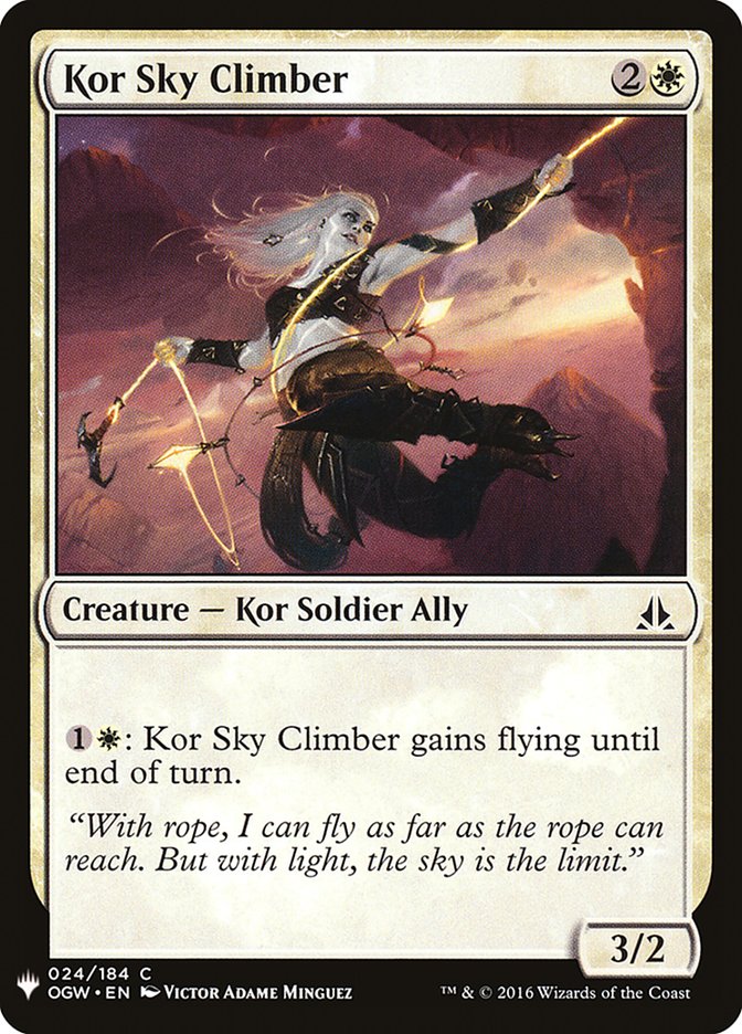 Kor Sky Climber [Mystery Booster] | Arkham Games and Comics