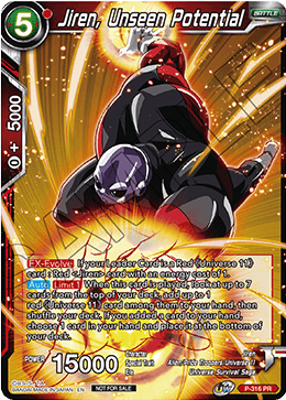 Jiren, Unseen Potential (P-316) [Tournament Promotion Cards] | Arkham Games and Comics