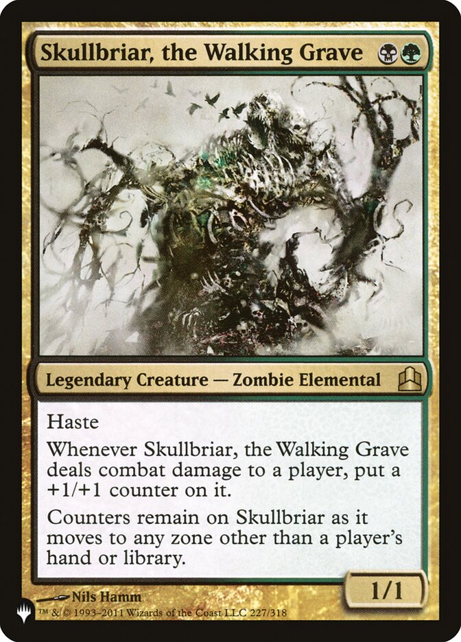 Skullbriar, the Walking Grave [The List] | Arkham Games and Comics