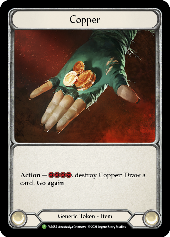 Copper [FAB055] (Promo)  Cold Foil | Arkham Games and Comics