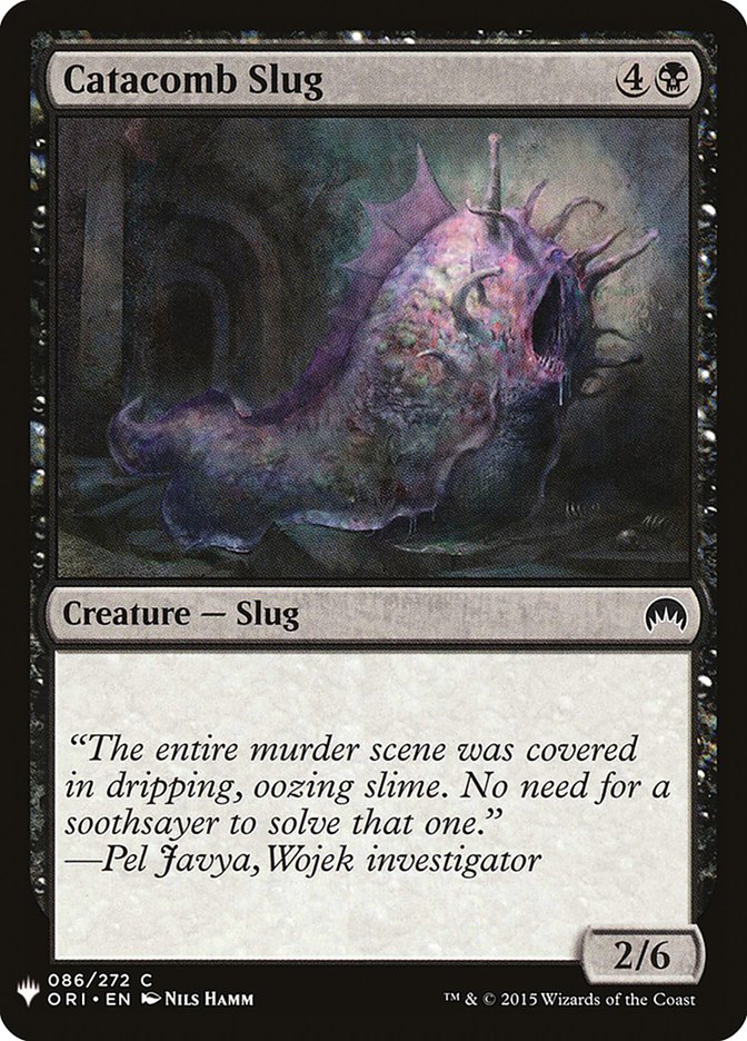 Catacomb Slug [Mystery Booster] | Arkham Games and Comics