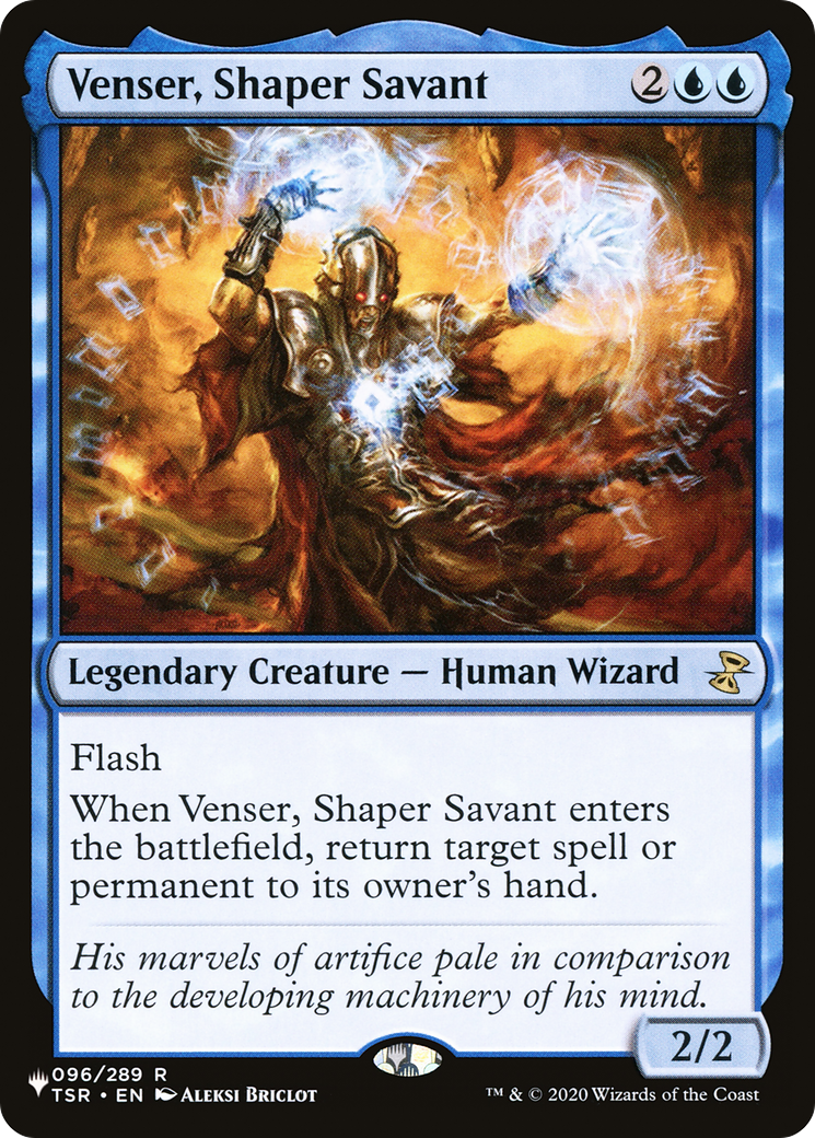 Venser, Shaper Savant [The List] | Arkham Games and Comics