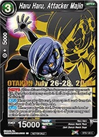 Haru Haru, Attacker Majin (OTAKON 2019) (BT3-120_PR) [Promotion Cards] | Arkham Games and Comics