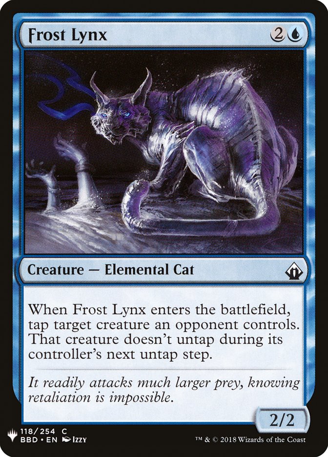 Frost Lynx [Mystery Booster] | Arkham Games and Comics