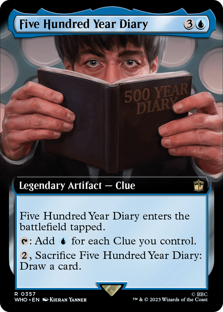 Five Hundred Year Diary (Extended Art) [Doctor Who] | Arkham Games and Comics