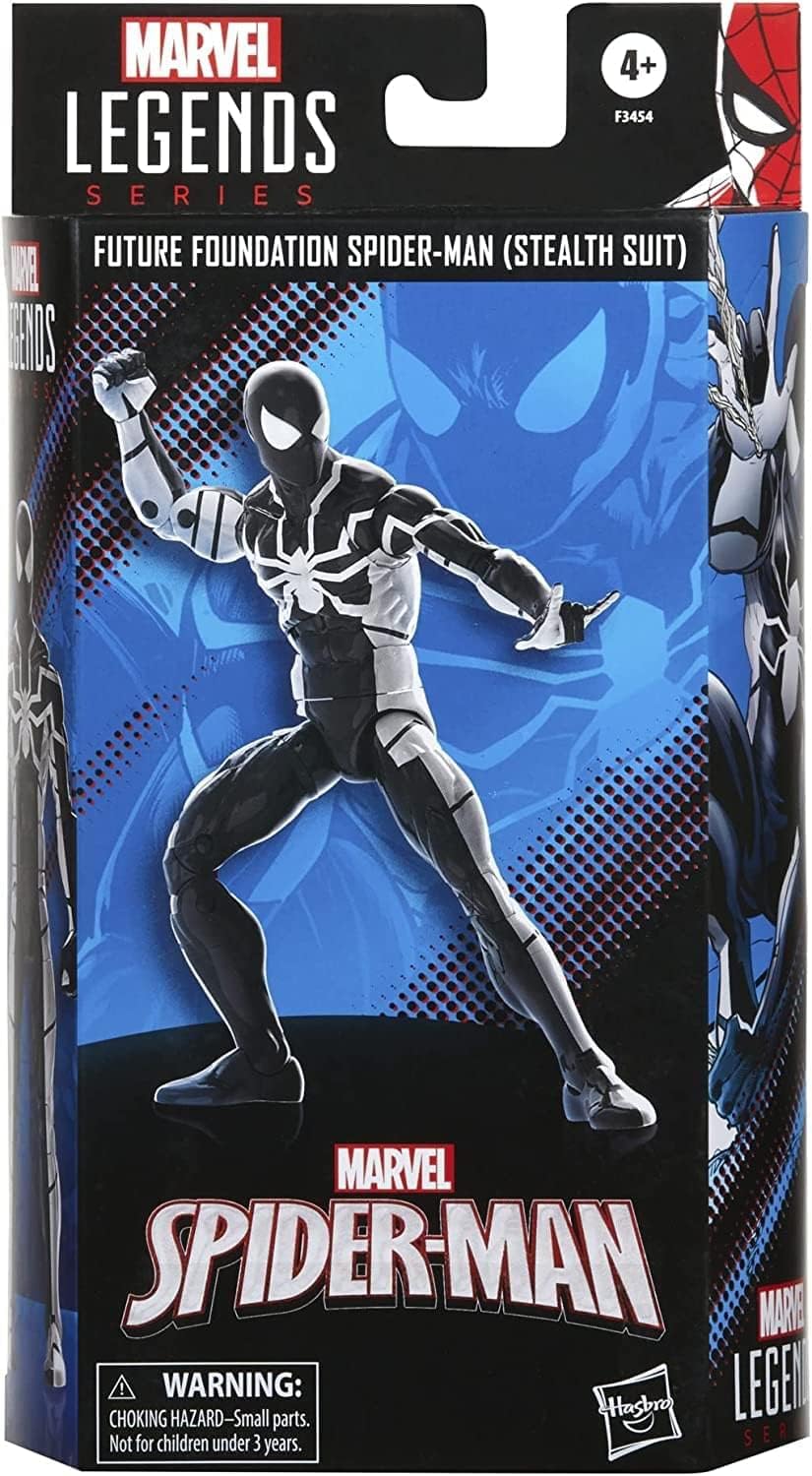 Hasbro Spider-Man Marvel Legends Series 6-inch Future Foundation (Stealth Suit) Action Figure | Arkham Games and Comics