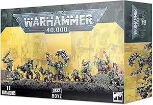 Warhammer: 40,000 - Ork Boyz | Arkham Games and Comics