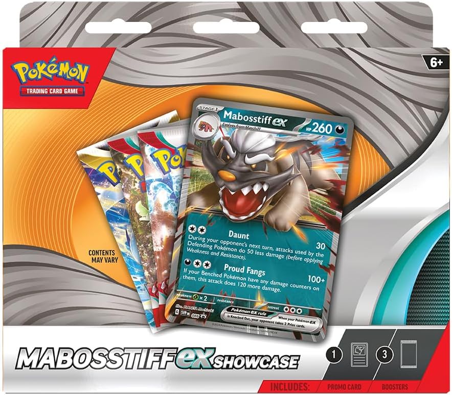 Pokemon: Mabosstiff EX Showcase box | Arkham Games and Comics