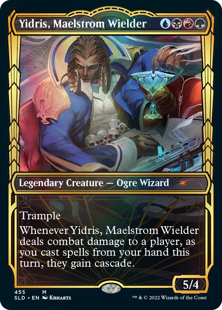 Yidris, Maelstrom Wielder (Showcase Gilded Foil) [Secret Lair Drop Series] | Arkham Games and Comics