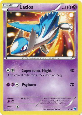 Latios (13/30) [XY: Trainer Kit 2 - Latios] | Arkham Games and Comics