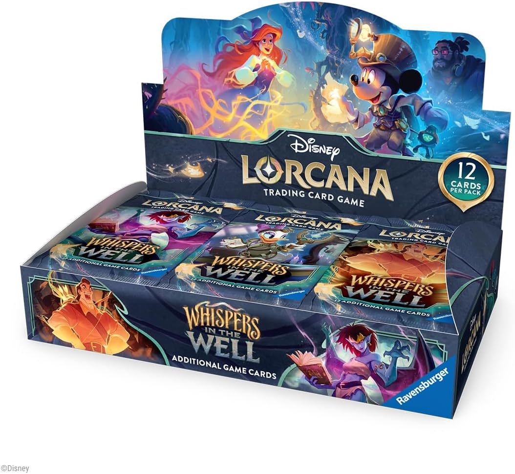 Lorcana Whispers in the Well Booster Box | Arkham Games and Comics