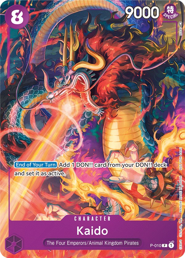 Kaido (Tournament Pack Vol. 1) [One Piece Promotion Cards] | Arkham Games and Comics