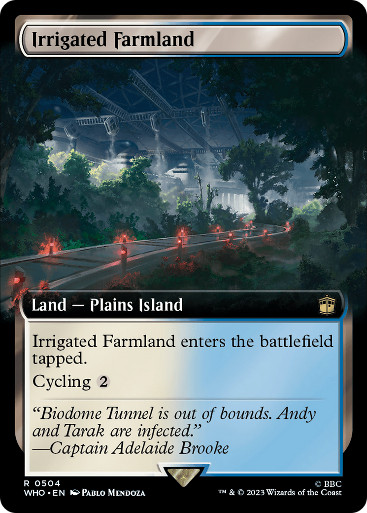 Irrigated Farmland (Extended Art) [Doctor Who] | Arkham Games and Comics