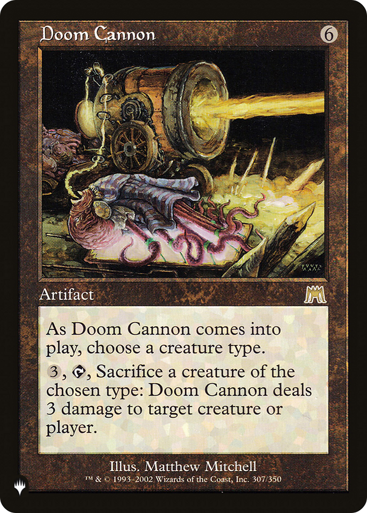 Doom Cannon [The List] | Arkham Games and Comics