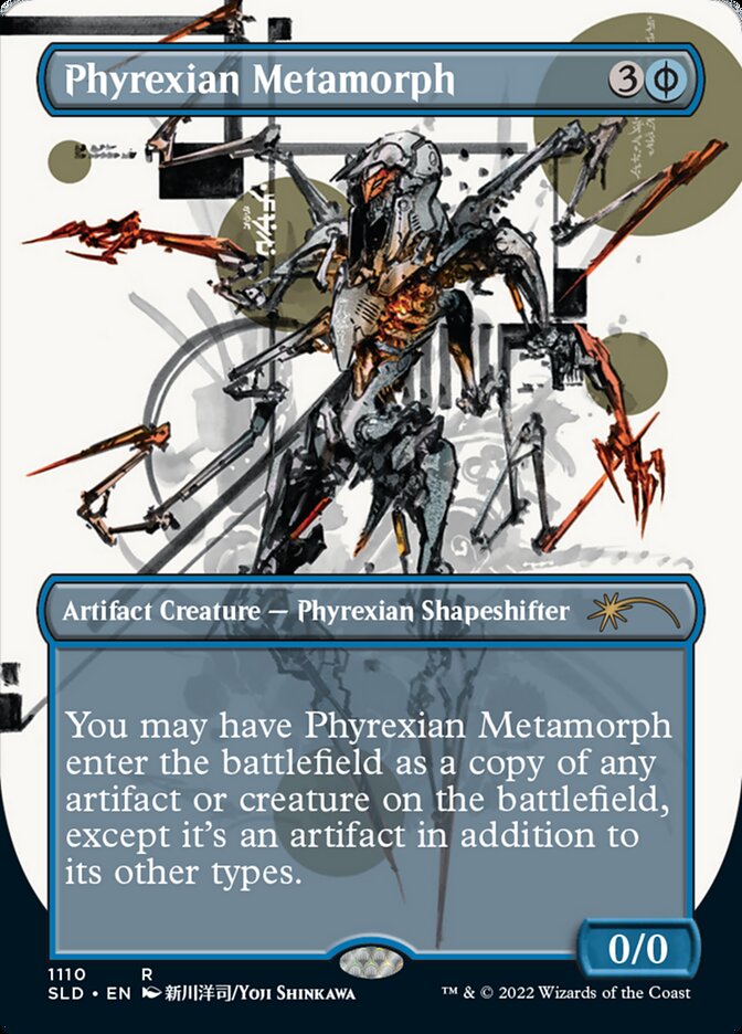 Phyrexian Metamorph (Borderless) [Secret Lair Drop Series] | Arkham Games and Comics