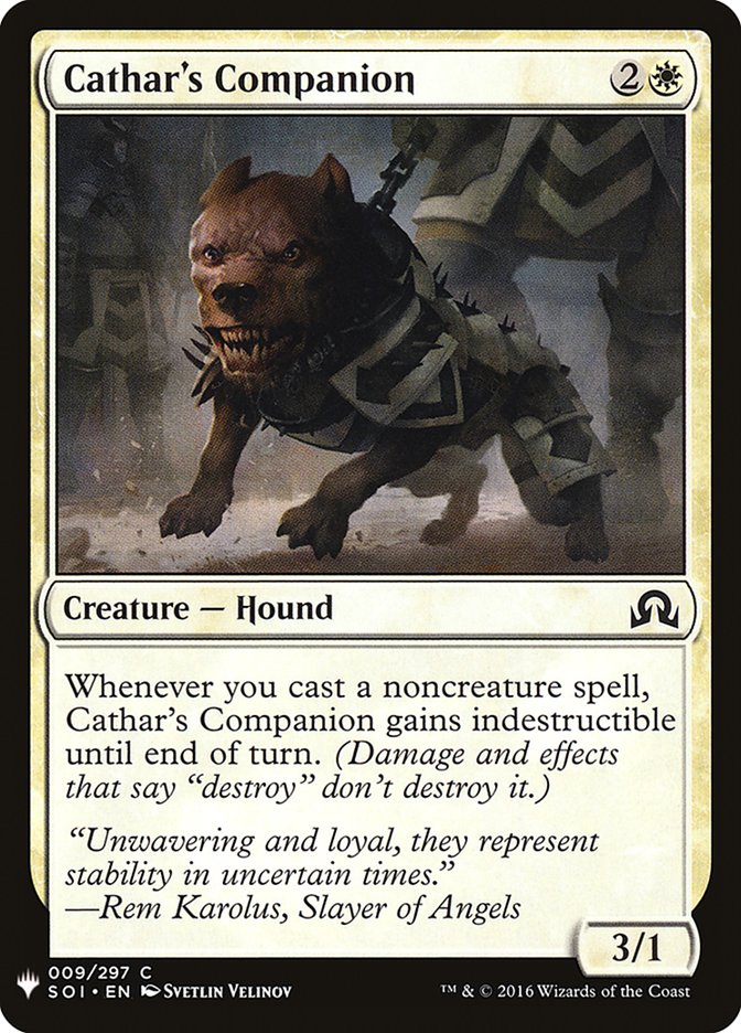 Cathar's Companion [Mystery Booster] | Arkham Games and Comics