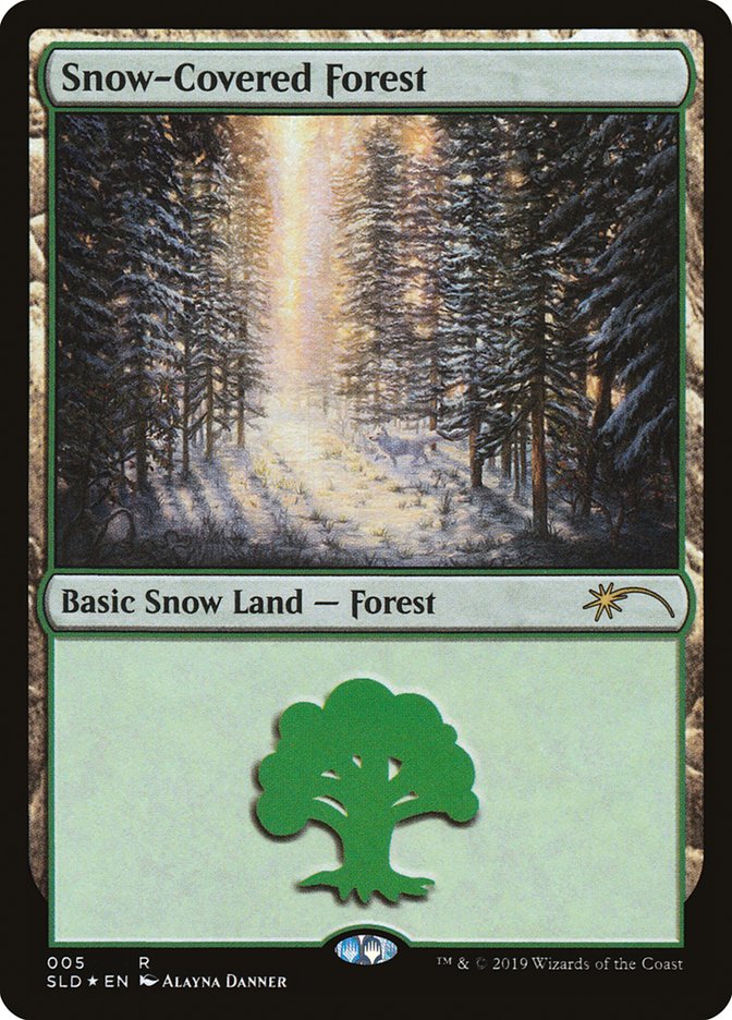 Snow-Covered Forest (005) [Secret Lair Drop Series] | Arkham Games and Comics
