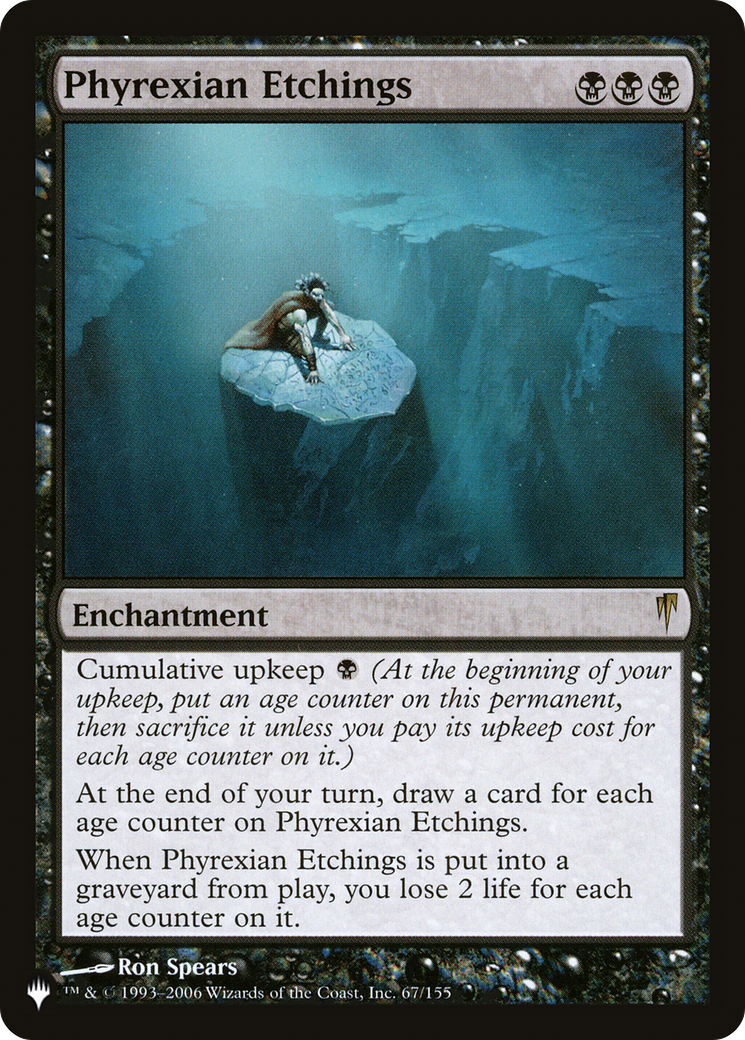 Phyrexian Etchings [The List] | Arkham Games and Comics