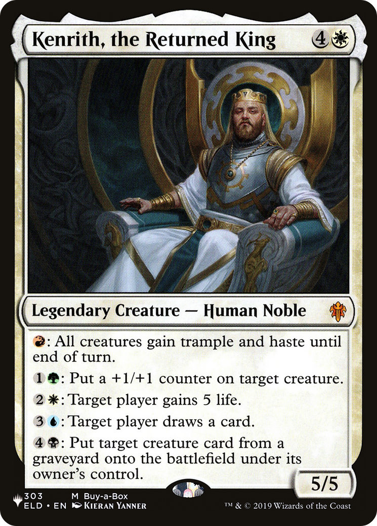 Kenrith, the Returned King [The List] | Arkham Games and Comics
