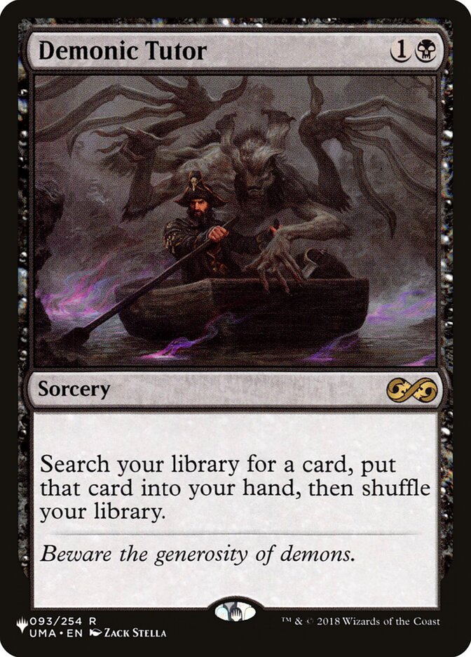 Demonic Tutor [The List] | Arkham Games and Comics