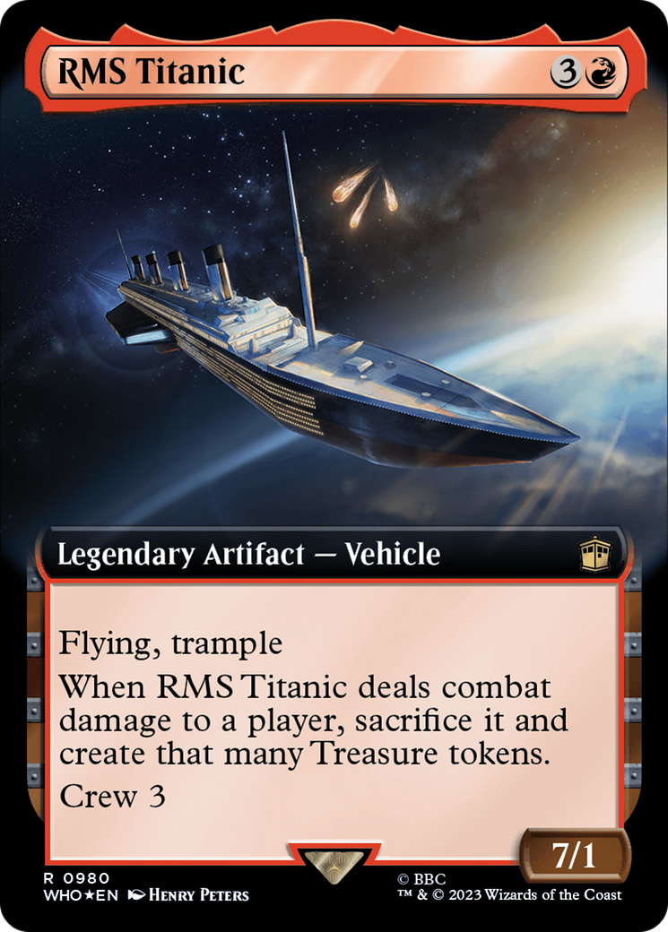 RMS Titanic (Extended Art) (Surge Foil) [Doctor Who] | Arkham Games and Comics