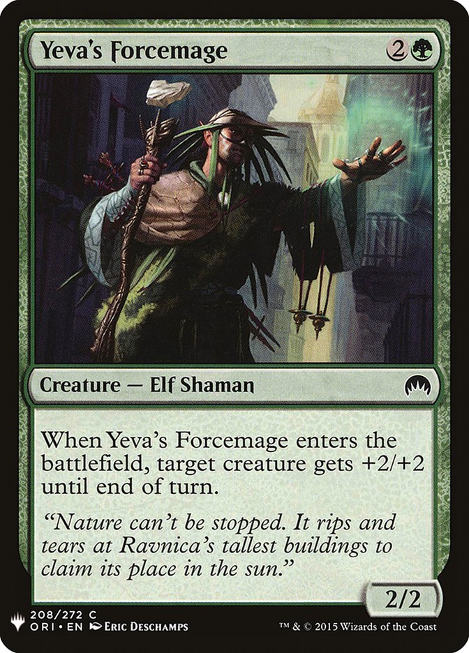 Yeva's Forcemage [Mystery Booster] | Arkham Games and Comics