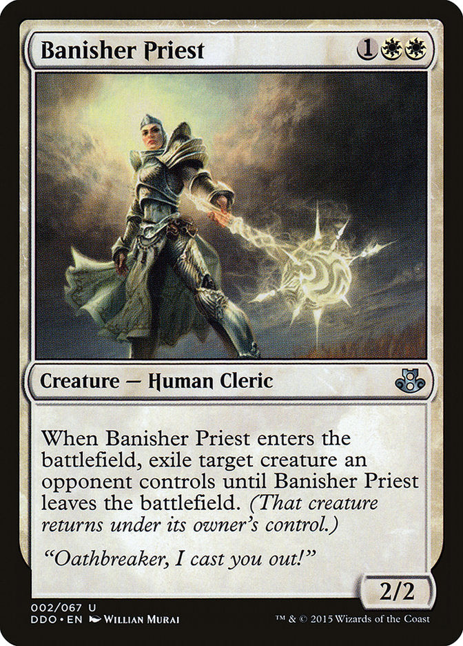 Banisher Priest [Duel Decks: Elspeth vs. Kiora] | Arkham Games and Comics