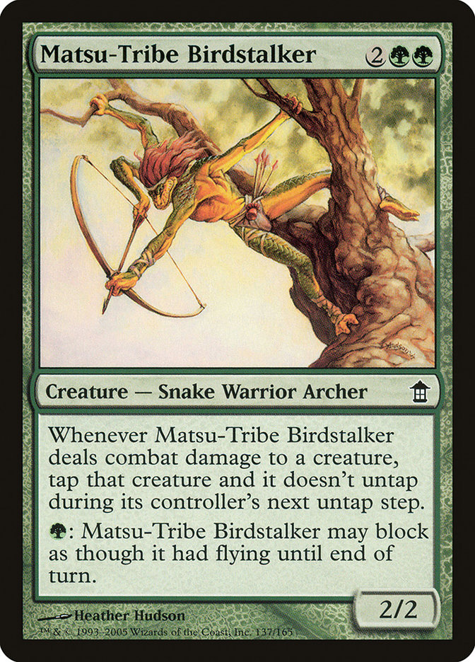 Matsu-Tribe Birdstalker [Saviors of Kamigawa] | Arkham Games and Comics