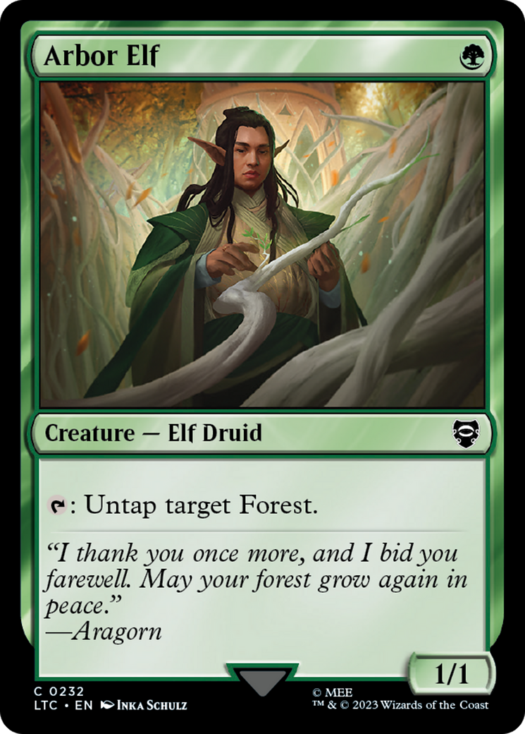 Arbor Elf [The Lord of the Rings: Tales of Middle-Earth Commander] | Arkham Games and Comics